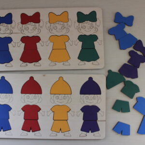 Вкладиші «Одяг» (Дівчата)