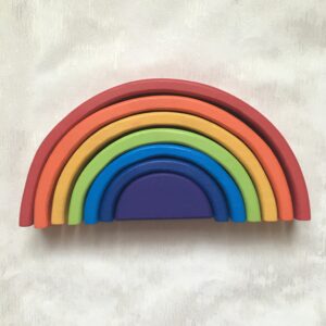 Пірамідка-веселка кольорова